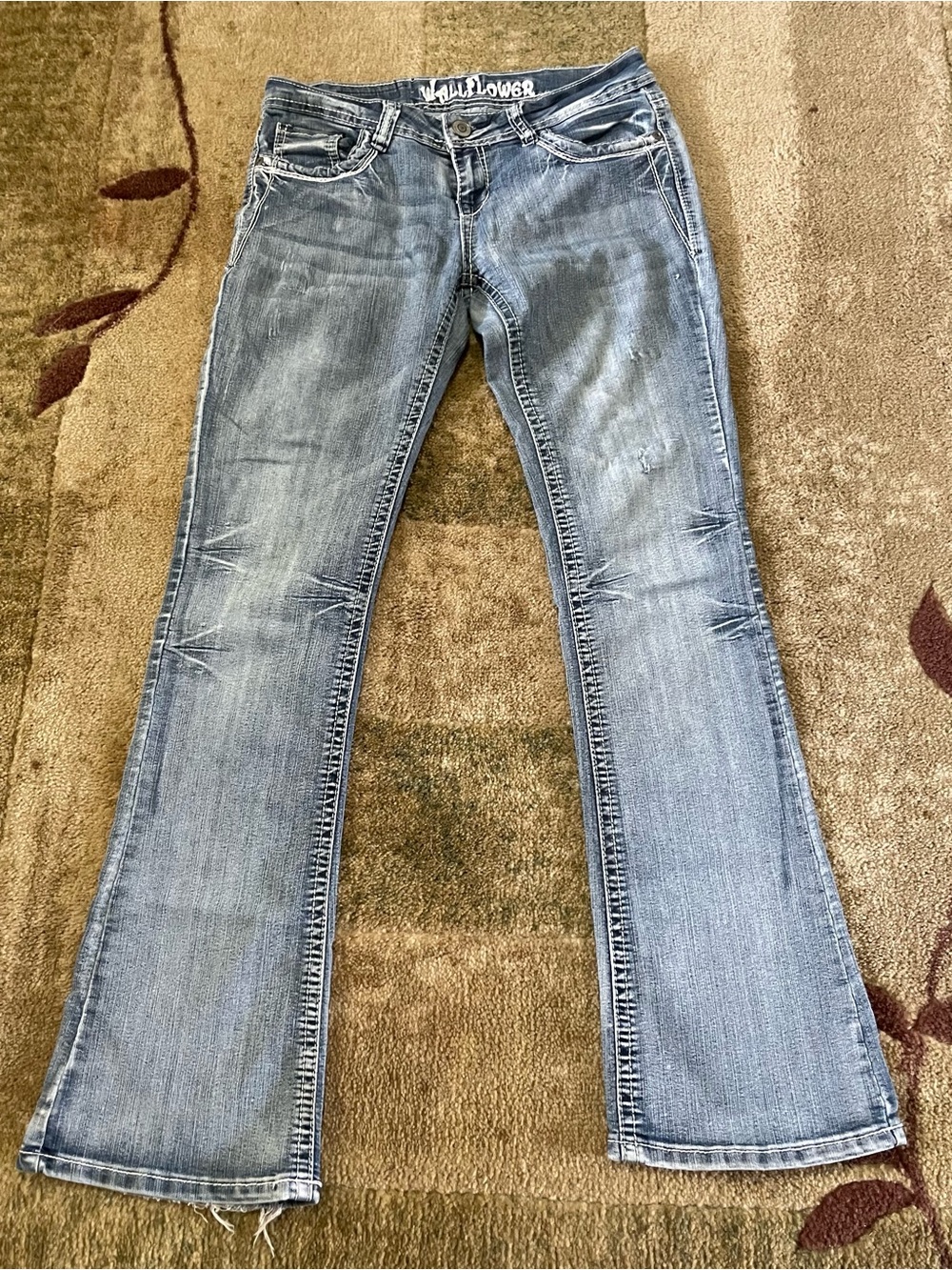 Wallflower Light Blue Flared Jeans